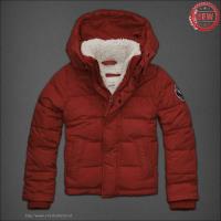 heren abercrombie fitch hooded donsjassen rood Tilburg Shop cu9bf275